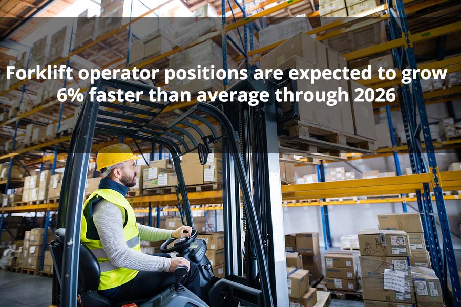 Forklift Driver Certification Job Growth