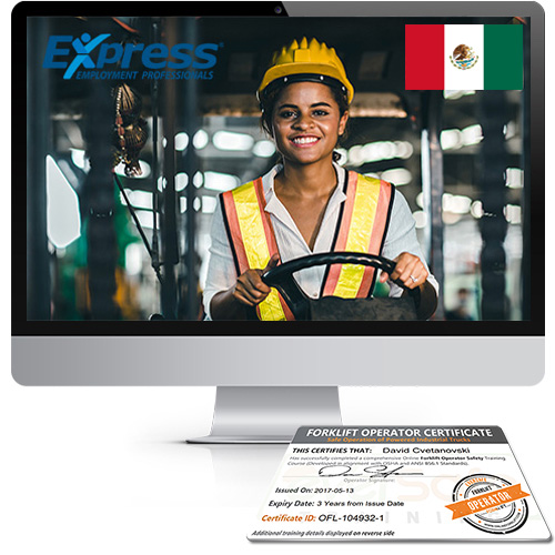 ExpressPros Forklift Operator Training - Spanish